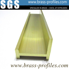 China Rostfeste Kupfer-Extrudersprofile Messing-Oberfensterrahmen fournisseur