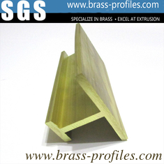 China H-Kanal-Abschnitte aus massivem Extrudier-Brass innerhalb von 6 m fournisseur