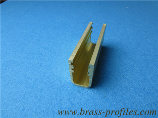 China 8FT CuPb3Zn39 Hochspannungsbrazenextrusion U-Kanal zur Dekoration fournisseur