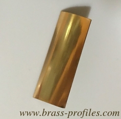 China Polsterung Messing T-Abschnitt Polnisches Kupfer T-Blatt Extrusionsprofile fournisseur