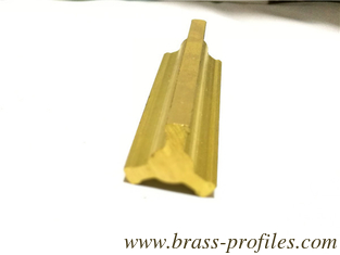 China Extrudierte Messingprofile Blei Messinglegierungen Extrusionsprofile fournisseur