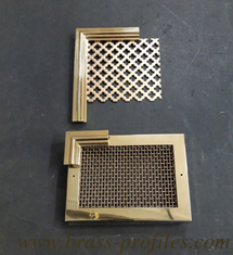 China Copply-Legierungsmaterialien zu Ornamentrahmen / Messing Dekorationsgrenze fournisseur