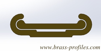 China Profile aus massivem Messing/extrudierte Profile aus alter Messing fournisseur