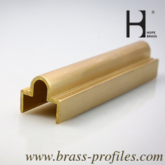 China Kupferfensterrahmen Form Messingprofil Extrudiert Hersteller fournisseur