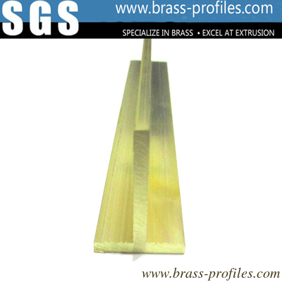 Massiv-T-Form-Blatt aus Messing-T-Extrusions-Gießbarren fournisseur