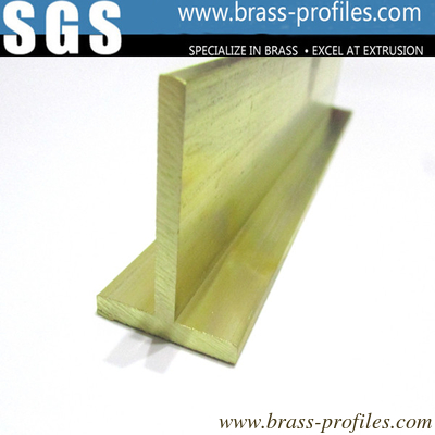 Massiv-T-Form-Blatt aus Messing-T-Extrusions-Gießbarren fournisseur