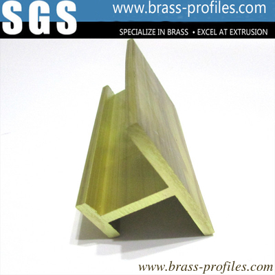 H-Kanal-Abschnitte aus massivem Extrudier-Brass innerhalb von 6 m fournisseur