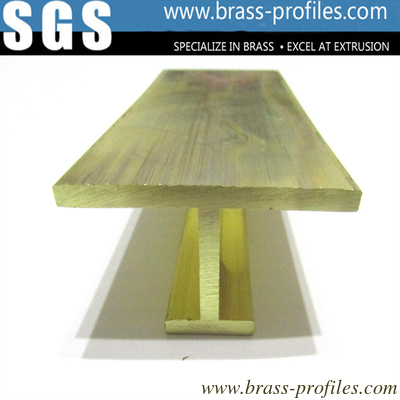 H-Kanal-Abschnitte aus massivem Extrudier-Brass innerhalb von 6 m fournisseur