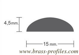 Quadratische Eckprofile aus Messing Dekorationsprofile aus Massivkupferprofile fournisseur