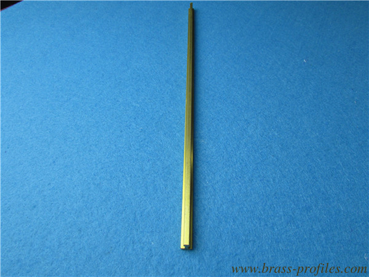 Messing Extrusion T Bar Pulls Design Kupfer T Slot Flat Bar Online fournisseur