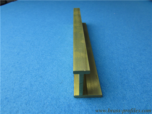 Massivmetall-Fensterstop-Bead-Regler für Messing-H-Abschnitte Profile fournisseur