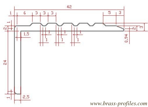 Schiebefeste Messing-Treppennasen für Decking-Brass-Schiebefeste fournisseur