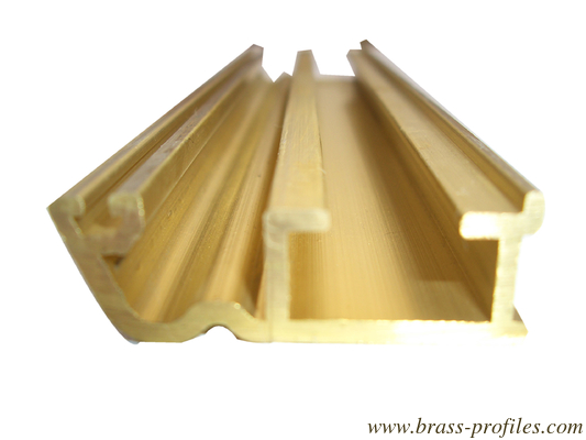 C38500 Extrudieren von Messingprofilen aus Kupfer Spiegelpolieren von Messingprodukten fournisseur