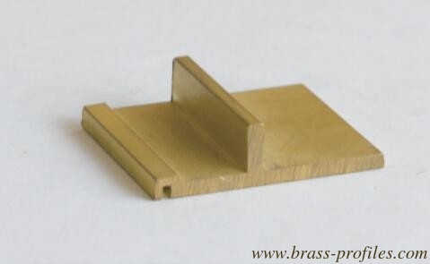 25 mm Metall Messing Legierung T-Blatt und C38000 DIY Kupfer T Slot Rahmen fournisseur