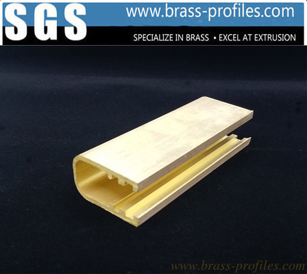33 mm x 25 mm x 2 mm starker Messing U-Kanal für die Dekoration von Restaurants fournisseur