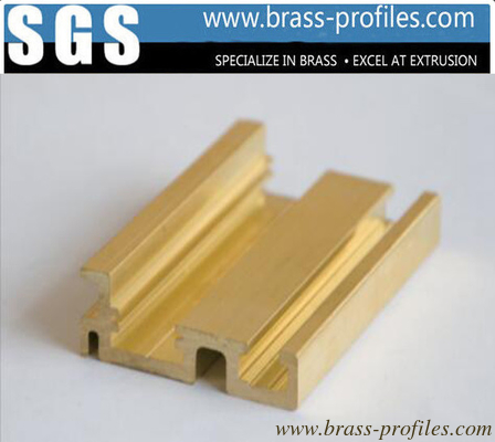 DIY Größen Messing L-Bar Extrudiert 58 mm x 12 mm Extrudierte Kupfer L-Blatt fournisseur