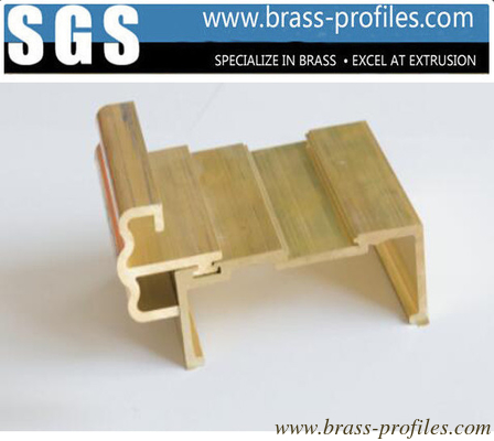 Qualifizierte Messing-Extrusions für kundenspezifische Messing-Hardwareteile fournisseur