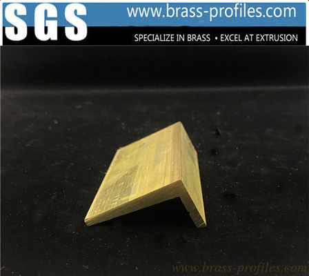 Neue dekorative Extrusion Messing Fensterkanal angepasste Profile fournisseur