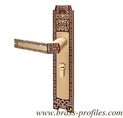 Durable Copper Lock with Solid Brass Forged Lever and Faceplate Ideal for Entrance and Dummy Applications on Wooden and Metal Doors fournisseur
