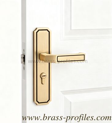 Kupferverschluss (Mortise Lock) mit Massivlastenzylinder und geschmiedeter Vorderplatte Ideal für Holz- und Metalltüren der Klasse A fournisseur