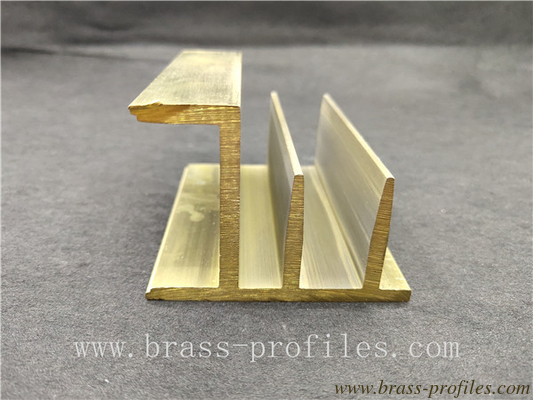Kupferlegierung Extrusionsprofile Kupfermaterialien zur Dekoration fournisseur